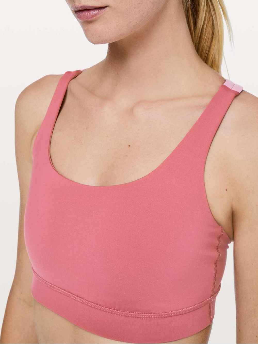 Lululemon Energy Bra- Cherry Tint / Rose Tea
